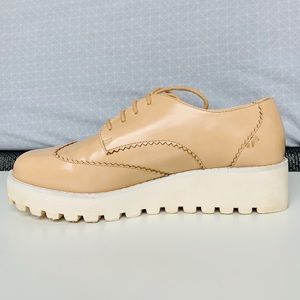 Women’s Beige Platform Shoes